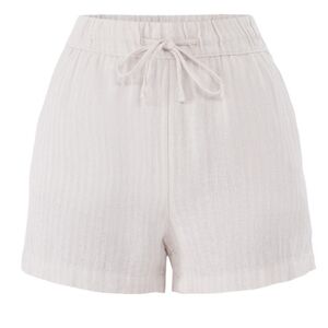 NWT Women's Linen Blend Pull On Shorts